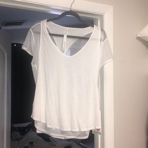 Lululemon Set the Course Short Sleeve Top